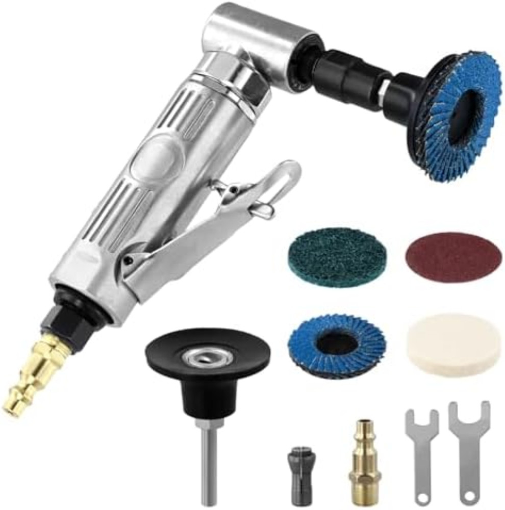 Smerigliatrice Angolare Aria 90° QWORK - Offerta Professionale 12k RPM