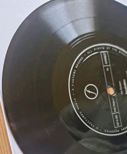 Joy Division Komikino UK 33rpm 7" Flexi Disc Factory Records FAC 28 1980 - Picture 13 of 15