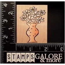 Hero Arts Rubber Stamps E2378 DAISY VASE BOUQUET GARDEN FLOWERS 3274