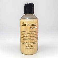 Philosophy Christmas Cookie Shampoo, Shower Gel  Bubble Bath 6 oz SEALED