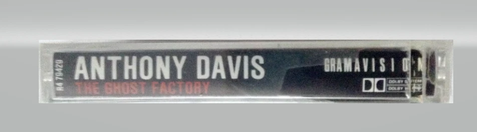 Anthony Davis The Ghost Factory NEW Cassette Tape GRAMAVISION R479249 Year 1988 - Image 3 of 4
