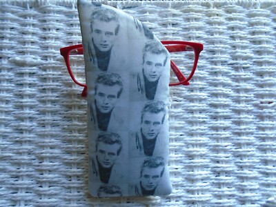 James Dean Filmstar Brillenetui Vision Aufbewahrung schwarz weiß Geschenk Mutter Freund UK