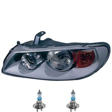Scheinwerfer rechts grau inkl. OSRAM Lampen für Nissan Almera II Hatchback N16