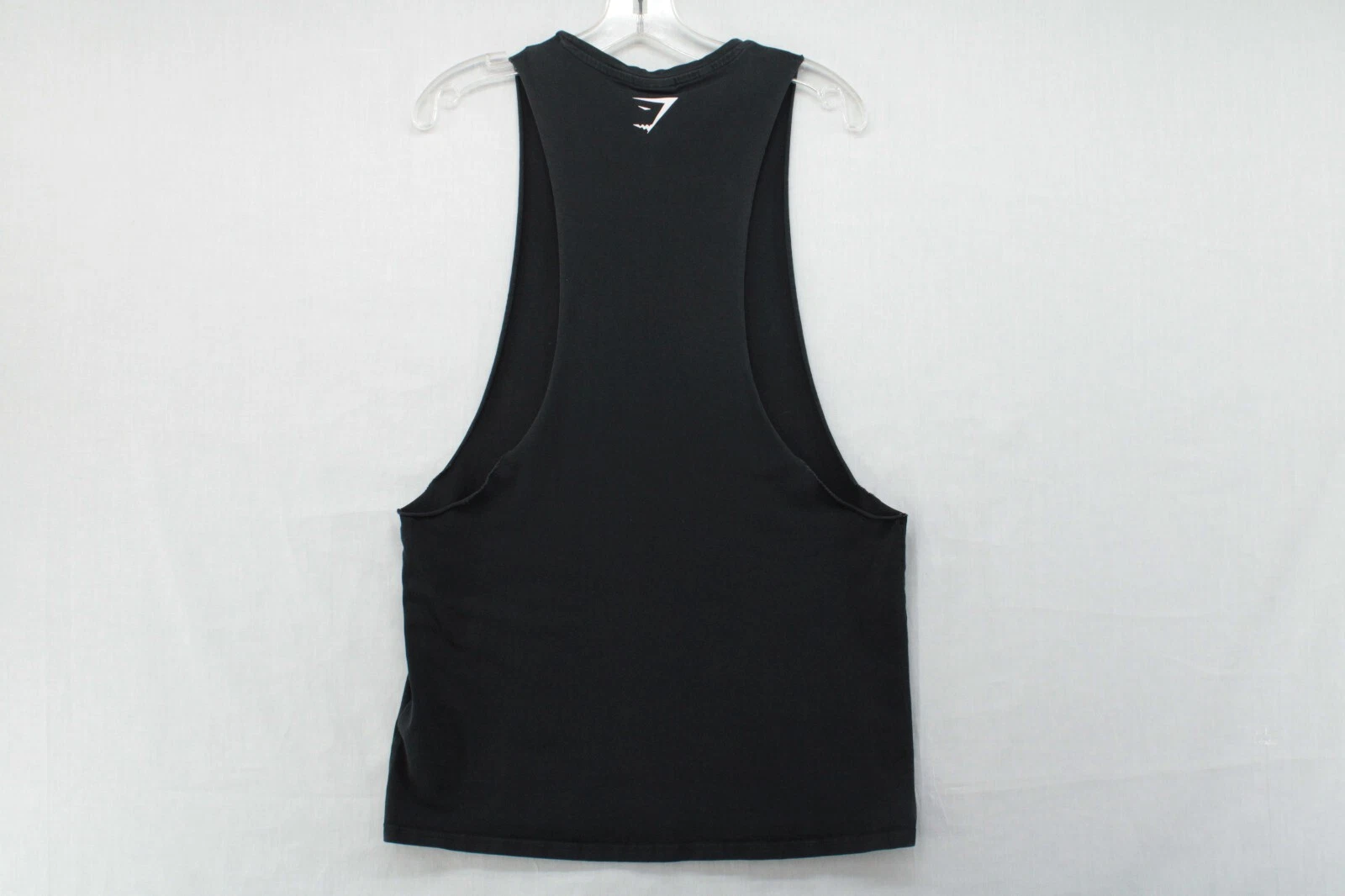 gymshark muscle cotton blend graphic tank-top