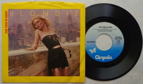 BLONDIE 'The Tide Is High / Suzy And Jeffrey' 1980 vinyle américain 7" - Photo 1/1