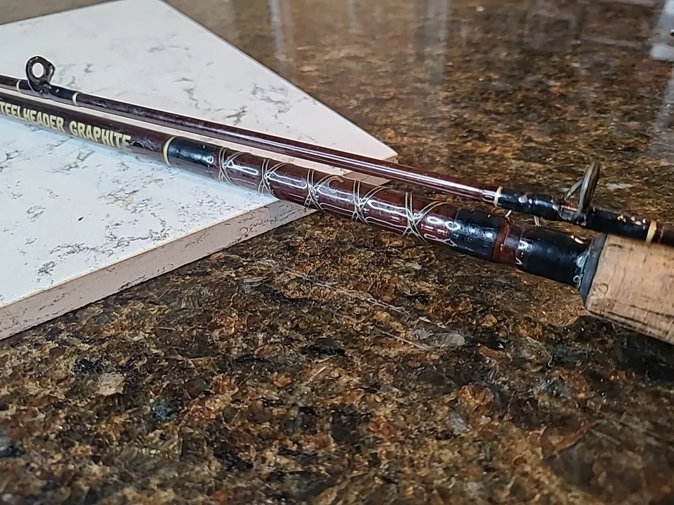 Caña de pescar Abu Garcia Northern Plus Salmon Steelheader 8'-6" 6-17 lb de colección usada en excelente estado Foto 4 de 4