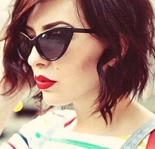 Cat Eye Pointy Pin up Nikita Fashion Designer Vamp Rockabilly Sunglasses Glasses
