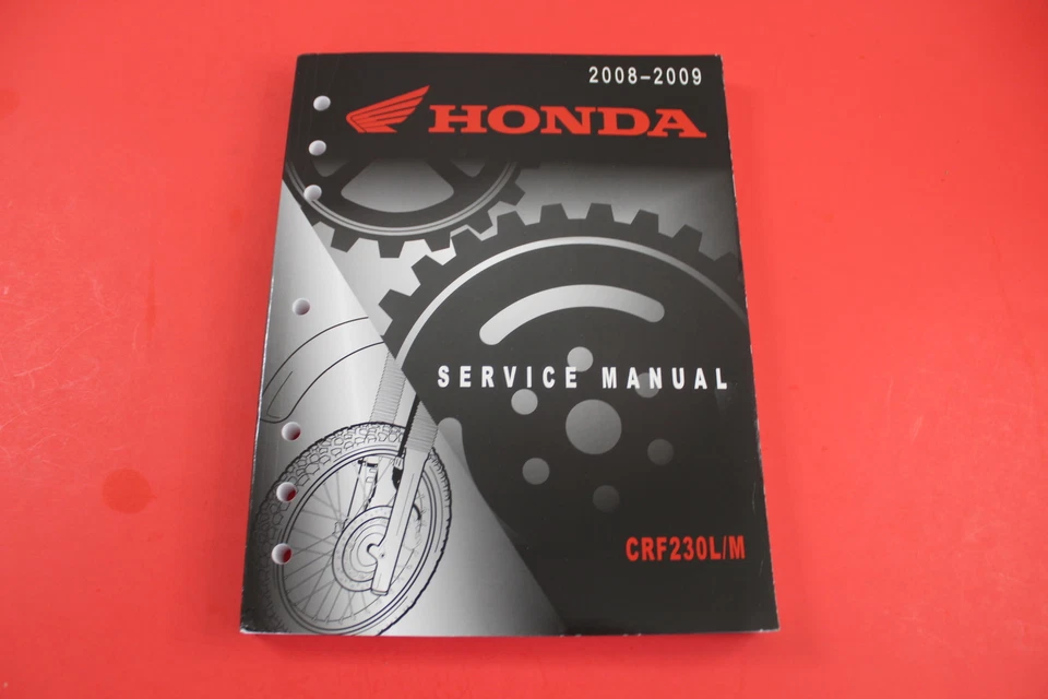 Manual de reparación de taller de servicio OEM 08-09 Honda CRF230 CRF230L/M #61KFB01 Foto 2 de 4