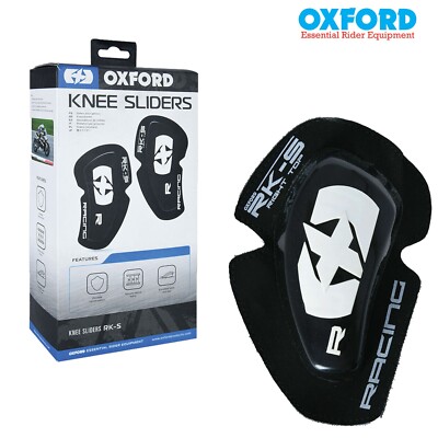 Oxford RK-S Motorrad Knieschleifer Motorrad Knie Rennbahn Tag Protektoren Neu