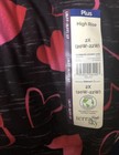 Terra and Sky Valentine’s Hearts High Rise Capri Leggings 2X (20W-22W) NWT — photo 7