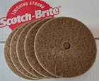 (5) 6” Scotch-Brite Cut & Polish Finishing Disc Very Fine Alum Oxide  3/4” Arbor