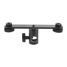 CAMVATE Support Microphone avec Double Support à Vis 5/8" et Adaptateur Support Lumière
