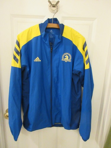 Adidas 2021 Boston Marathon BAA Jacket Embroidered Parley M
