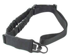 Single Point Rifle Bungee Sling Quick Detach Clip Nylon Strap Fully Functional