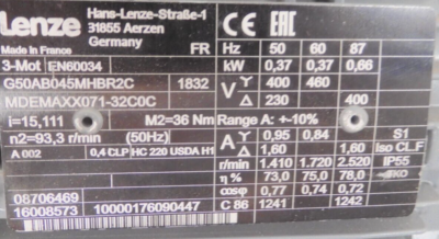 G50AB045MHBR2C, Lenze | eBay