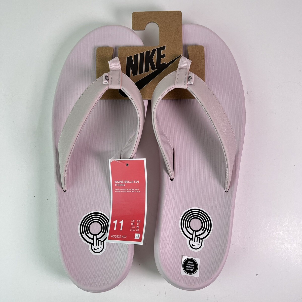 ★NIKE★大人気★WMNS BELLA KAI / ベラカイ★追跡可 Nike Bella Kai Women's Thong Sandals Flip-Flops AO3622 100
