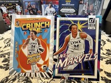 NAPHEESA COLLIER 2026 DONRUSS WNBA CRUNCH TIME 8 & MY HOUSE 3 LYNX!