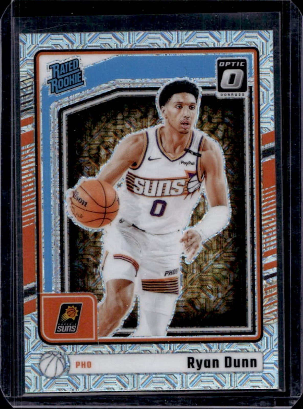 2024-25 Panini Donruss Optic Ryan Dunn Choice Prizm RC Rated Rookie #279 Suns