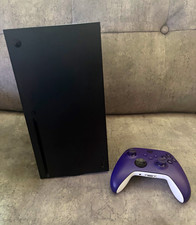 Microsoft Xbox Series X 1TB 4K Black Console + Purple Wireless Controller