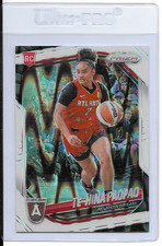 2025 Panini Prizm WNBA - Te-Hina Paopao #61 White Seismic Prizm (RC)