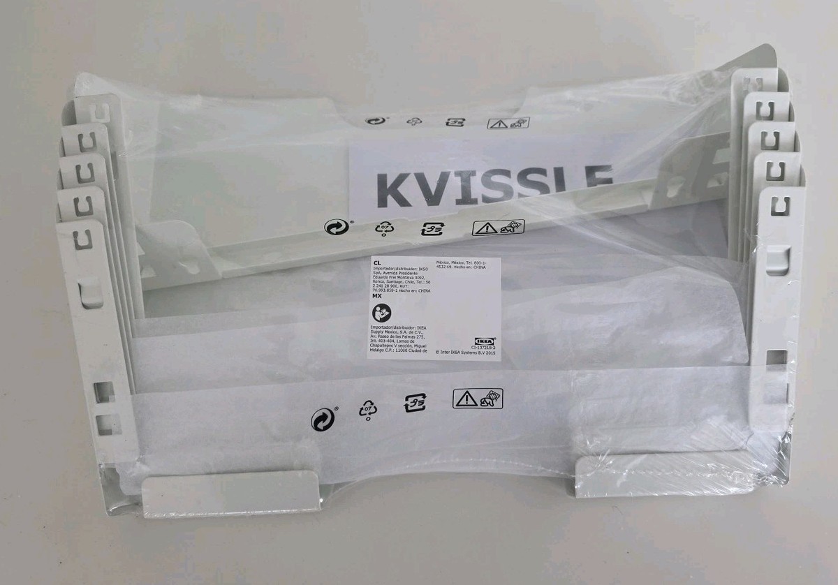 IKEA KVISSLE Metal Wall Mounted 5 Magazine Rack 901.980.3 NEW | eBay
