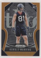 2019 Panini Prizm Rookies Orange Prizm 159/249 Kahale Warring #394 z7h