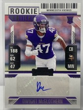 2024 Panini Contenders Rookie Ticket DWIGHT MCGLOTHERN Auto RC #200