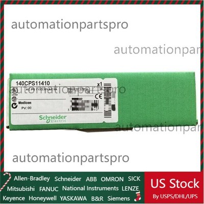 New In Box Schneider 140CPS11410 Power Supply Module 140CPS11410