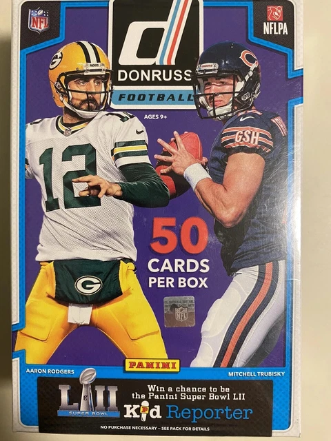 2017 PANINI DONRUSS FOOTBALL HANGER BOX - RIP + SHIP