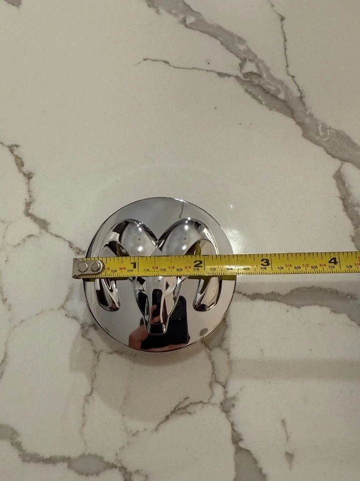 4X Set Dodge Wheel Center Hub Caps 63mm Silver For Ram Dakota Durango 2.5" Foto 3 de 3