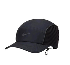 Nike Dri-FIT ADV Fly Unstructured AeroBill AeroAdapt Cap FJ0736 Black Adult L/XL