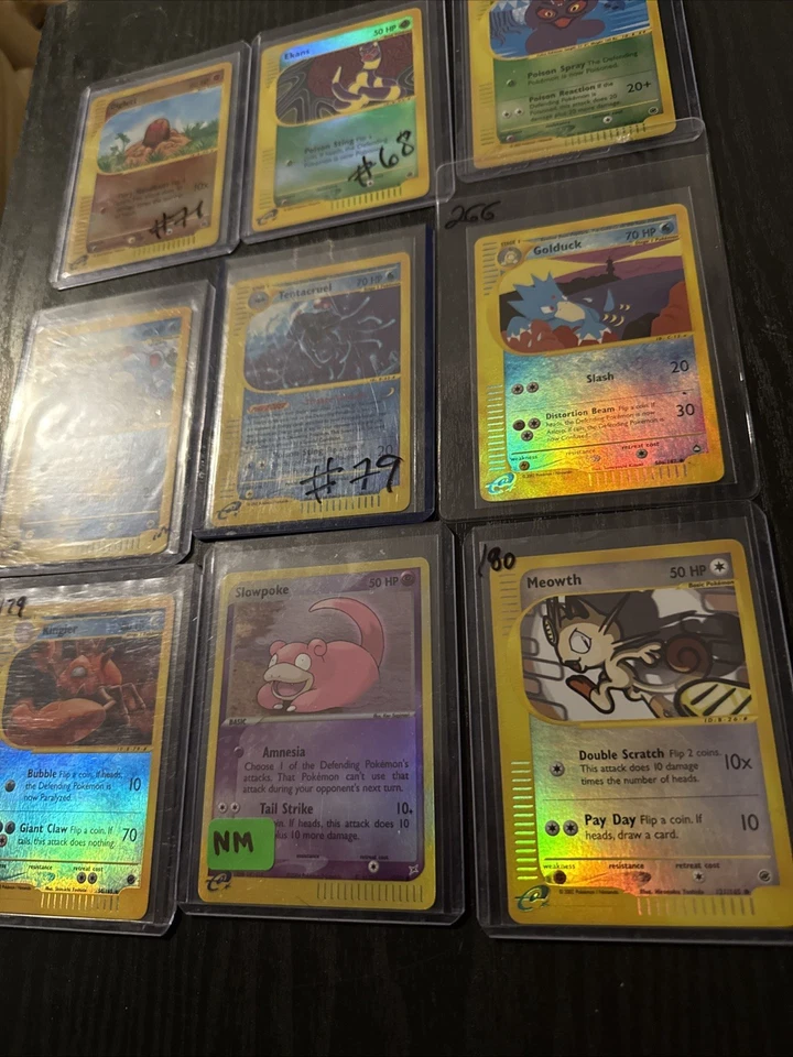 Vintage Pokemon Card Lot WOTC Holo First Edition Etc Snorlax / E Reader Holos - Image 3 of 4
