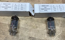 Pair Mullard 12AX7A ECC83 Tube Tested Matching Date Codes Maxi-Preamp 2 Tested