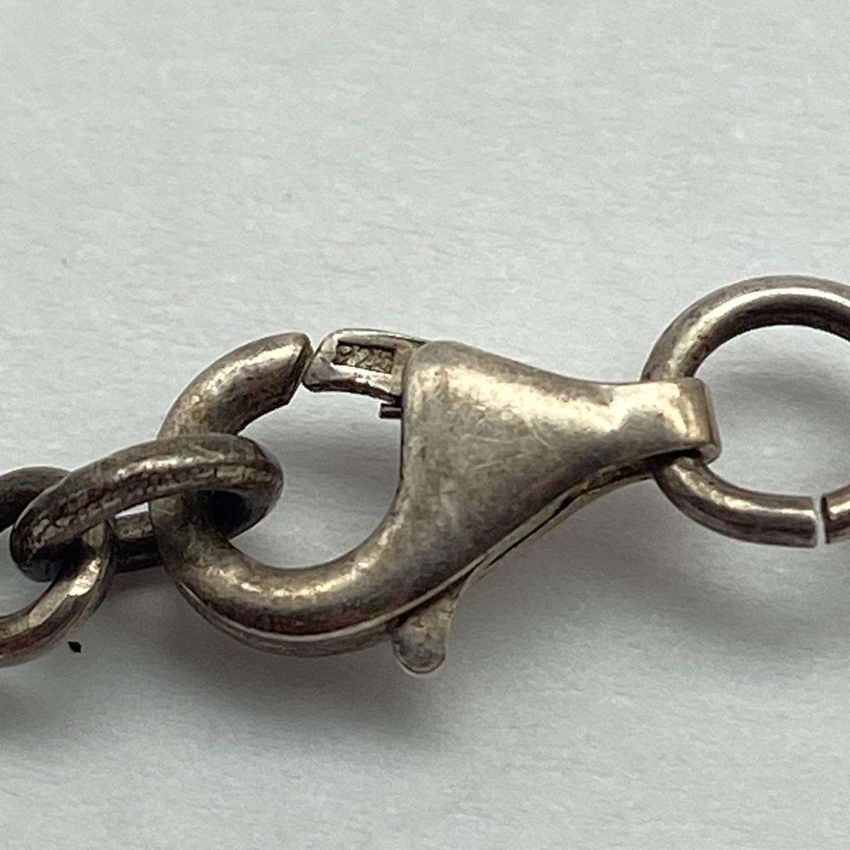 Sterling Silver Abalone Shell Rectangular 15.5" N… - image 5