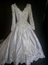 Mori Lee Classic Wedding Gown Long Sleeve Decadent Train