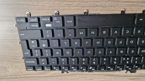 Clavier rétroéclairé pour ordinateur portable DELL XPS 15 9570 disposition britannique authentique - Photo 3/5