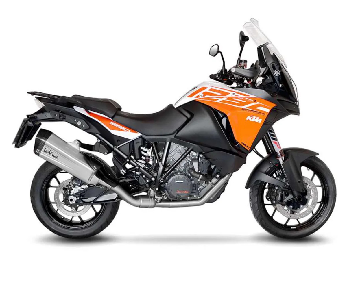 Exhaust Muffler Leovince Lv-12 Inox Ktm 1290 Super Adventure 2017 2020