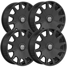 Set Of 4 Massiv 927 Ceo 22x9 5x1125x4.5 40mm Gloss Black Wheels Rims
