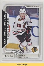 2018-19 Upper Deck O-Pee-Chee Update Marquee Rookies Luke Johnson #631 READ 1di1