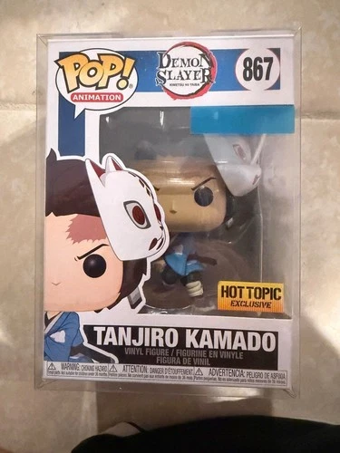 Funko Pop! Demon Slayer — Tanjiro Kamado #867 Hot Topic Exclusive (Damaged Box)