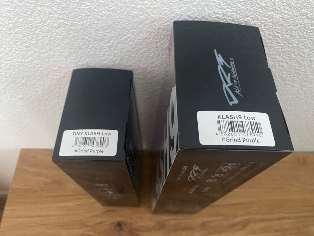 DRT KLASH9 Tiny Klash Swimbait 2-Pack Grind Purple Freshwater Saltwater - Image 2