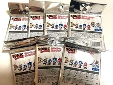 Sega60Th Sonic The Hedgehog Llavero de Goma Colección Todo Tipo