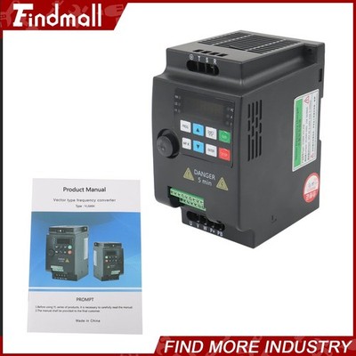 2.2KW VFD 220V 1 to 3 Phase Variable Frequency Drive Inverter Replacement