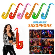 Inflatable Saxophone 70cm Party Musical Toy Fancy Dress Prop Stag Hen Night Fun