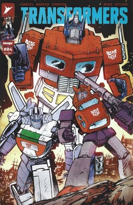 Transformers #4 1st Print Daniel Warren Johnson A Cover Image 2023