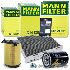 MANN INSPEKTIONSPAKET FÜR AUDI A3 SEAT LEON SKODA OCTAVIA VW GOLF 5 6 TOURAN 1.6