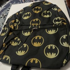 DC BATMAN 16" Backpack Fast Forward Book Bag NEW WITH TAGS 