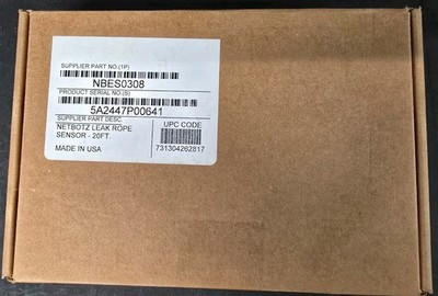 APC NBES0308 NetBotz Leak Rope Sensor 20ft Water Detection Cable NEW