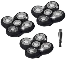 Head Shaver Blades Compatible with Groomi Baldie Pro Head Shaver,3Packs OEM.