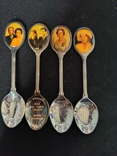 Royal Family Vintage Tea Spoons Silver Plated Set Of 4